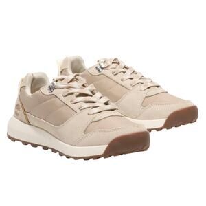 Timberland Retro Swift Low Lace Women's Sneakers - Light Beige Woven - Size: 7